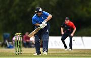 29 July 2022; Andrew Balbirnie of Leinster Lightning during the Cricket Ireland Inter-Provincial Trophy match between Northern Knights and Leinster Lightning at Pembroke Cricket Club in Dublin. Photo by Sam Barnes/Sportsfile