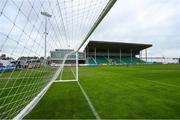 29 July 2022; A general view of Markets Field before the Extra.ie FAI Cup First Round match between Treaty United and Usher Celtic at Markets Field in Limerick. Photo by Michael P Ryan/Sportsfile