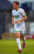 29 July 2022; Daniel Cleary of Shamrock Rovers during the Extra.ie FAI Cup First Round match between Bangor Celtic and Shamrock Rovers at Tallaght Stadium in Dublin. Photo by Piaras Ó Mídheach/Sportsfile