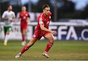 29 July 2022; Matty Smith of Shelbourne during the Extra.ie FAI Cup First Round match between Bray Wanderers and Shelbourne at Carlisle Grounds in Bray, Wicklow. Photo by David Fitzgerald/Sportsfile