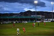 29 July 2022; Jack Hudson of Bray Wanderers in action during the Extra.ie FAI Cup First Round match between Bray Wanderers and Shelbourne at Carlisle Grounds in Bray, Wicklow. Photo by David Fitzgerald/Sportsfile