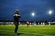 29 July 2022; Finn Harps manager Ollie Horgan during the Extra.ie FAI Cup First Round match between Finn Harps and Bohemians at Finn Park in Ballybofey, Donegal. Photo by Ramsey Cardy/Sportsfile