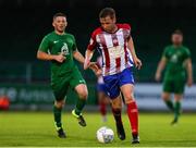 29 July 2022; Conor Melody of Treaty United during the Extra.ie FAI Cup First Round match between Treaty United and Usher Celtic at Markets Field in Limerick. Photo by Michael P Ryan/Sportsfile