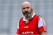 23 July 2022; Cork manager Matthew Twomey before the Glen Dimplex Senior Camogie All-Ireland Championship Semi-Final match between Cork and Waterford at Croke Park in Dublin. Photo by Piaras Ó Mídheach/Sportsfile