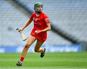 23 July 2022; Cliona Healy of Cork during the Glen Dimplex Senior Camogie All-Ireland Championship Semi-Final match between Cork and Waterford at Croke Park in Dublin. Photo by Piaras Ó Mídheach/Sportsfile