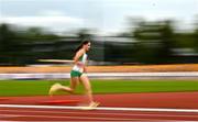 30 July 2022; Lucy Foster of Team Ireland competing in the girls 1500m final during day six of the 2022 European Youth Summer Olympic Festival at Banská Bystrica, Slovakia. Photo by Eóin Noonan/Sportsfile