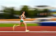 30 July 2022; Lucy Foster of Team Ireland competing in the girls 1500m final during day six of the 2022 European Youth Summer Olympic Festival at Banská Bystrica, Slovakia. Photo by Eóin Noonan/Sportsfile