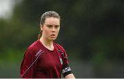 30 July 2022; Daisy O’Connell of Galway District League during the FAI Women's Under-19 InterLeague Cup Final match between Galway District League and Wexford & District Women's League at Leah Victoria Park in Tullamore, Offaly. Photo by Seb Daly/Sportsfile