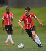30 July 2022; Declan Glass of Derry City during the Extra.ie FAI Cup First Round match between Derry City and Oliver Bond Celtic at Ryan McBride Brandywell Stadium in Derry. Photo by Ramsey Cardy/Sportsfile