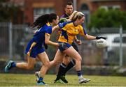 30 July 2022; Action from the Currentaccount.ie All-Ireland Ladies Football Intermediate Club 7-a-side championship final between Parnells of London and Carrickedmond of Longford at Naomh Mearnóg's GAA club in Dublin. Photo by Brendan Moran/Sportsfile