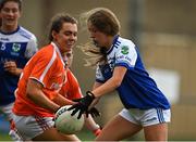 30 July 2022; Action from the Currentaccount.ie All-Ireland Senior Ladies Football Club 7-a-side semi-final match between Clann Éireann in Armagh and Fethard in Tipperary at Naomh Mearnóg's GAA club in Dublin. Photo by Brendan Moran/Sportsfile