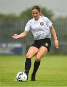 30 July 2022; Katie Murphy of Wexford & District Women’s League during the FAI Women's Under-19 InterLeague Cup Final match between Galway District League and Wexford & District Women's League at Leah Victoria Park in Tullamore, Offaly. Photo by Seb Daly/Sportsfile