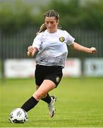 30 July 2022; Jamie Walsh of Wexford & District Women’s League during the FAI Women's Under-19 InterLeague Cup Final match between Galway District League and Wexford & District Women's League at Leah Victoria Park in Tullamore, Offaly. Photo by Seb Daly/Sportsfile