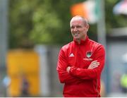 31 July 2022; Cork City manager Colin Healy before the Extra.ie FAI Cup First Round match between Cobh Ramblers and Cork City at St Colman's Park in Cobh, Cork. Photo by Michael P Ryan/Sportsfile