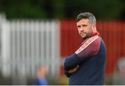 31 July 2022; St Patrick's Athletic manager Tim Clancy before the Extra.ie FAI Cup First Round match between St Patrick's Athletic and Waterford at Richmond Park in Dublin. Photo by Seb Daly/Sportsfile