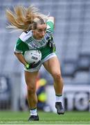 31 July 2022; Erin Tierney of Fermanagh during the TG4 All-Ireland Ladies Football Junior Championship Final match between Antrim and Fermanagh at Croke Park in Dublin. Photo by Piaras Ó Mídheach/Sportsfile
