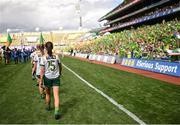 31 July 2022; Niamh O'Sullivan of Meath parades before the TG4 All-Ireland Ladies Football Senior Championship Final match between Kerry and Meath at Croke Park in Dublin. Photo by Ramsey Cardy/Sportsfile
