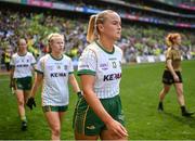 31 July 2022; Vikki Wall of Meath before the TG4 All-Ireland Ladies Football Senior Championship Final match between Kerry and Meath at Croke Park in Dublin. Photo by Ramsey Cardy/Sportsfile