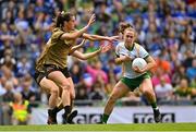 31 July 2022; Emma Duggan of Meath in action against Emma Costello of Kerry during the TG4 All-Ireland Ladies Football Senior Championship Final match between Kerry and Meath at Croke Park in Dublin. Photo by Ramsey Cardy/Sportsfile