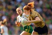 31 July 2022; Louise Ní Mhuircheartaigh of Kerry  during the TG4 All-Ireland Ladies Football Senior Championship Final match between Kerry and Meath at Croke Park in Dublin. Photo by Ramsey Cardy/Sportsfile