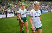 31 July 2022; Kelsey Nesbitt of Meath before the TG4 All-Ireland Ladies Football Senior Championship Final match between Kerry and Meath at Croke Park in Dublin. Photo by Ramsey Cardy/Sportsfile