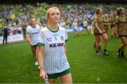 31 July 2022; Aoibheann Leahy of Meath before the TG4 All-Ireland Ladies Football Senior Championship Final match between Kerry and Meath at Croke Park in Dublin. Photo by Ramsey Cardy/Sportsfile