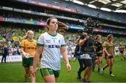 31 July 2022; Shauna Ennis of Meath before the TG4 All-Ireland Ladies Football Senior Championship Final match between Kerry and Meath at Croke Park in Dublin. Photo by Ramsey Cardy/Sportsfile