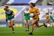31 July 2022; Maria O'Neill of Antrim during the TG4 All-Ireland Ladies Football Junior Championship Final match between Antrim and Fermanagh at Croke Park in Dublin. Photo by Ramsey Cardy/Sportsfile