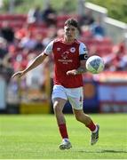 31 July 2022; Joe Redmond of St Patrick's Athletic during the Extra.ie FAI Cup First Round match between St Patrick's Athletic and Waterford at Richmond Park in Dublin. Photo by Seb Daly/Sportsfile