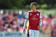 31 July 2022; Chris Forrester of St Patrick's Athletic during the Extra.ie FAI Cup First Round match between St Patrick's Athletic and Waterford at Richmond Park in Dublin. Photo by Seb Daly/Sportsfile