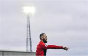 29 July 2022; Shane Elworthy of Longford Town during the Extra.ie FAI Cup First Round match between Dundalk and Longford Town at Oriel Park in Dundalk, Louth. Photo by Ben McShane/Sportsfile