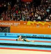 1 August 2022; Eamon Montgomery of Northern Ireland competing in the men's floor final at Arena Birmingham in Birmingham, England. Photo by Paul Greenwood/Sportsfile