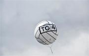 31 July 2022; A TG4 sponsor football balloon before the TG4 All-Ireland Ladies Football Senior Championship Final match between Kerry and Meath at Croke Park in Dublin. Photo by Brendan Moran/Sportsfile