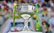 31 July 2022; A general view of the Brendan Martin cup before the TG4 All-Ireland Ladies Football Senior Championship Final match between Kerry and Meath at Croke Park in Dublin. Photo by Brendan Moran/Sportsfile