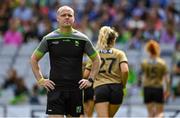 31 July 2022; Kerry joint manager Declan Quill before the TG4 All-Ireland Ladies Football Senior Championship Final match between Kerry and Meath at Croke Park in Dublin. Photo by Brendan Moran/Sportsfile
