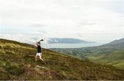 1 August 2022; Darren Geoghegan of Louth during the M. Donnelly GAA All-Ireland Poc Fada Finals at Cooley Mountains in Louth. Photo by Harry Murphy/Sportsfile