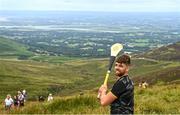 1 August 2022; Colin Ryan of Limerick watches a shot during the M. Donnelly GAA All-Ireland Poc Fada Finals at Cooley Mountains in Louth. Photo by Harry Murphy/Sportsfile