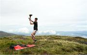 1 August 2022; Pearce Smith of Down during the M. Donnelly GAA All-Ireland Poc Fada Finals at Cooley Mountains in Louth. Photo by Harry Murphy/Sportsfile