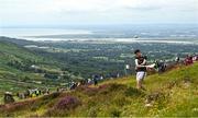 1 August 2022; Darren Geoghegan of Louth during the M. Donnelly GAA All-Ireland Poc Fada Finals at Cooley Mountains in Louth. Photo by Harry Murphy/Sportsfile