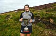 1 August 2022; Molly Lynch of Cork after winning the senior Camogie title after the M. Donnelly GAA All-Ireland Poc Fada Finals at Cooley Mountains in Louth. Photo by Harry Murphy/Sportsfile