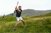 1 August 2022; Seán Ryan of Clare during the M. Donnelly GAA All-Ireland Poc Fada Finals at Cooley Mountains in Louth. Photo by Harry Murphy/Sportsfile