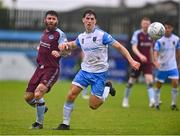 1 August 2022; Dara Keane of UCD in action against Gary Deegan of Drogheda United during the SSE Airtricity League Premier Division match between Drogheda United and UCD at Head in the Game Park in Drogheda, Louth. Photo by Ben McShane/Sportsfile