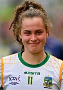 31 July 2022; Emma Duggan of Meath after the TG4 All-Ireland Ladies Football Senior Championship Final match between Kerry and Meath at Croke Park in Dublin. Photo by Brendan Moran/Sportsfile