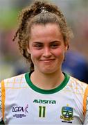 31 July 2022; Emma Duggan of Meath after the TG4 All-Ireland Ladies Football Senior Championship Final match between Kerry and Meath at Croke Park in Dublin. Photo by Brendan Moran/Sportsfile