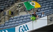 31 July 2022; Meath supporters after the TG4 All-Ireland Ladies Football Senior Championship Final match between Kerry and Meath at Croke Park in Dublin. Photo by Brendan Moran/Sportsfile