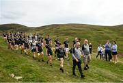 1 August 2022; A general view of the parade before the M. Donnelly GAA All-Ireland Poc Fada Finals at Cooley Mountains in Louth. Photo by Harry Murphy/Sportsfile