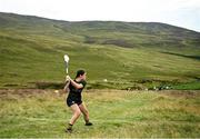 1 August 2022; Catherine Muldoon of Tyrone during the M. Donnelly GAA All-Ireland Poc Fada Finals at Cooley Mountains in Louth. Photo by Harry Murphy/Sportsfile