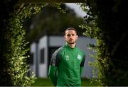 3 August 2022; Lee Grace poses for a portrait before a Shamrock Rovers squad training session at Roadstone Sports Club in Dublin. Photo by David Fitzgerald/Sportsfile