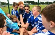 3 August 2022; Participants during a Leinster Rugby Inclusion Camp at North Kildare Rugby Club in Kilcock, Kildare. Photo by Harry Murphy/Sportsfile