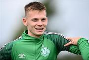 3 August 2022; Andy Lyons during a Shamrock Rovers squad training session at Roadstone Sports Club in Dublin. Photo by David Fitzgerald/Sportsfile